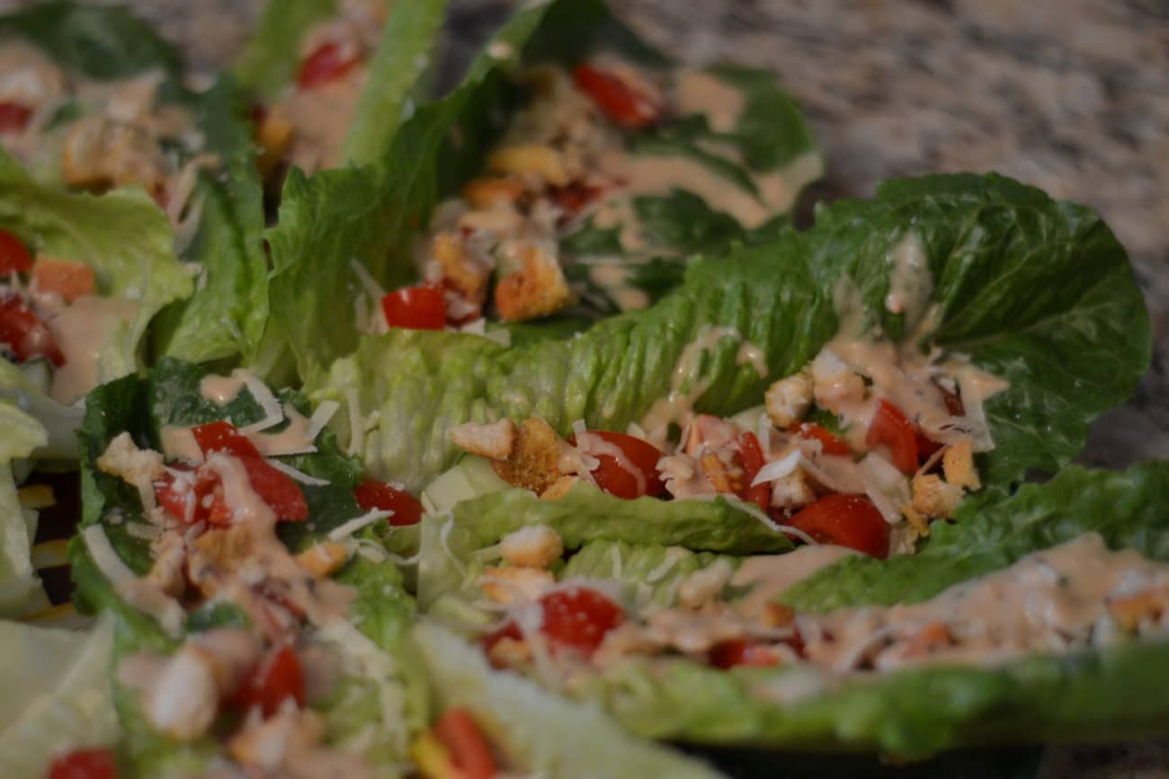 Game Day Week Recipe #3: Caesar Salad Bites
