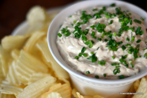 Real French Onion Dip - Chew Nibble Nosh