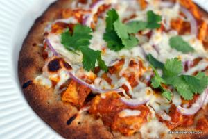 Chicken Tikka Pizza - Chew Nibble Nosh