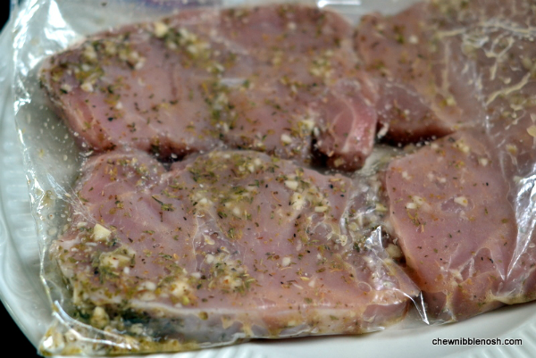 Nibble Me This: Quick Grilled Pork Chops