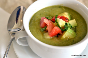 Creamy Green Gazpacho - Chew Nibble Nosh