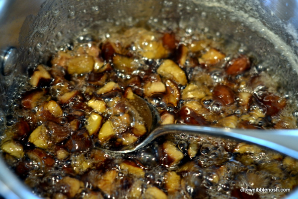 Slow Baked Spiced Farro Pudding with Apples and Candied Chestnuts 3 - Chew Nibble Nosh