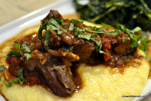 Rustic Italian Braised Boneless Short Ribs - Chew Nibble Nosh