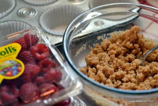 Raspberry Cheesecake Muffins 1 - Chew Nibble Nosh