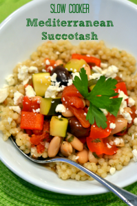 Slow Cooker Mediterranean Succotash