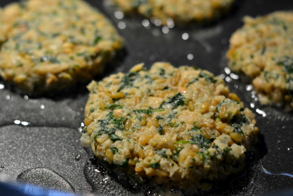Middle Eastern Chickpea Burgers - Chew Nibble Nosh 5
