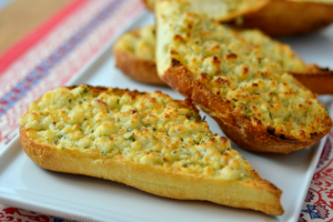 Garlic Confit Toast - Chew Nibble Nosh