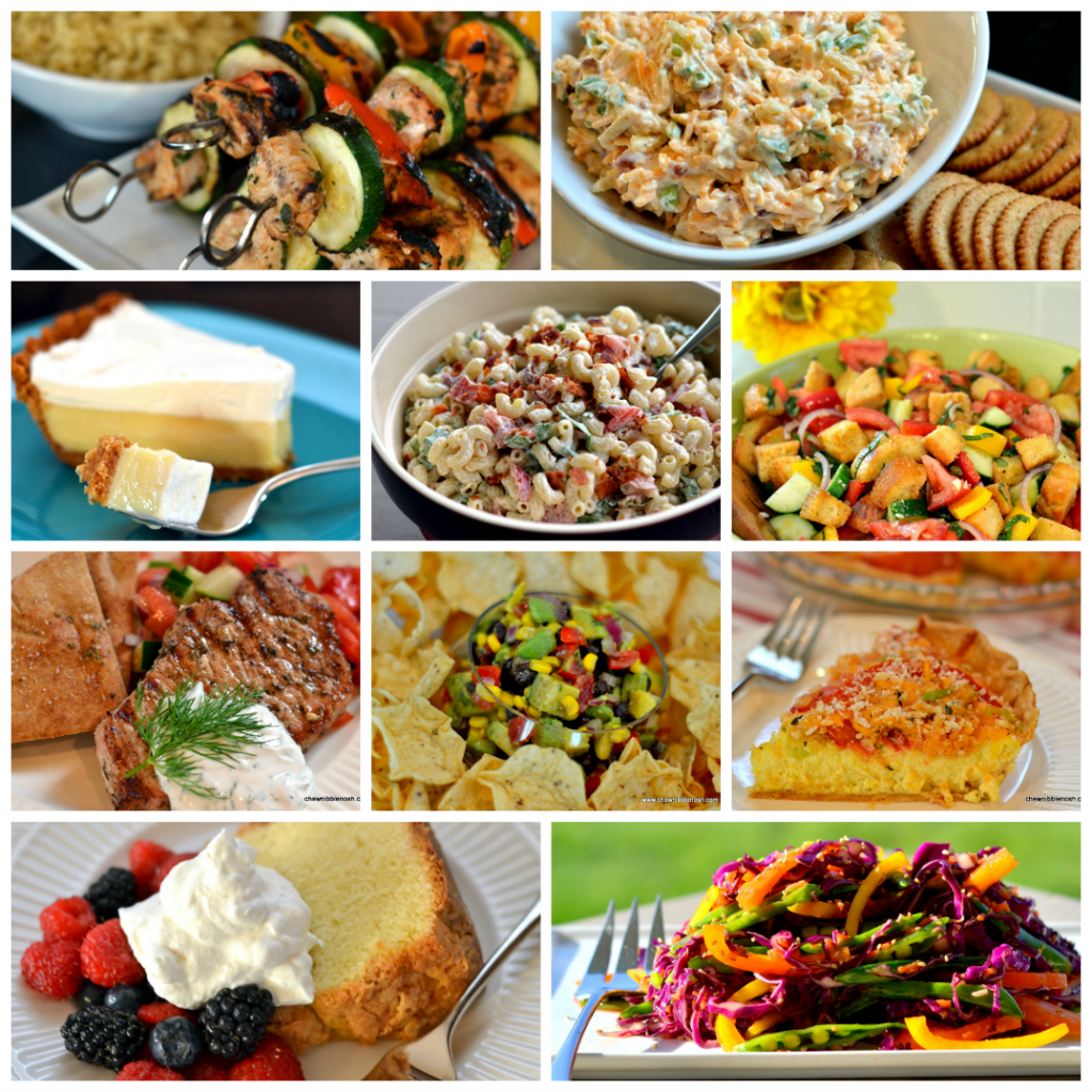 Top Ten Labor Day Cookout Recipes - Chew Nibble Nosh