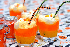 Candy Corn Coolers - Chew Nibble Nosh