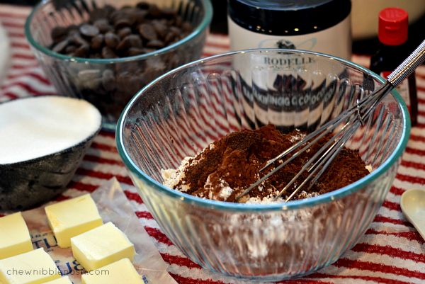 Double Chocolate Peppermint Crunch Cookies - Chew Nibble Nosh 1