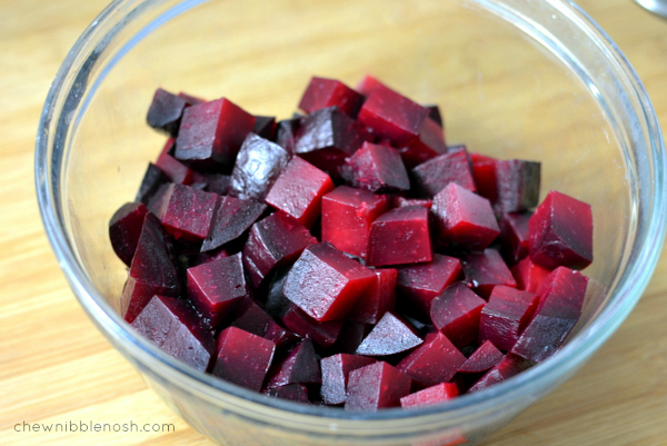 Roasted Beets with Horseradish Vinaigrette - Chew Nibble Nosh 1