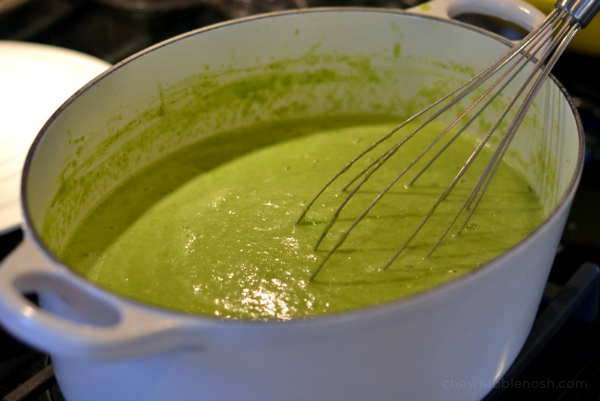 Spring Pea Soup - Chew Nibble Nosh 5