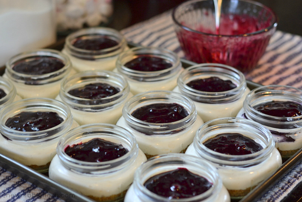 Mini No-Bake Blueberry Cheesecakes - Chew Nibble Nosh 7