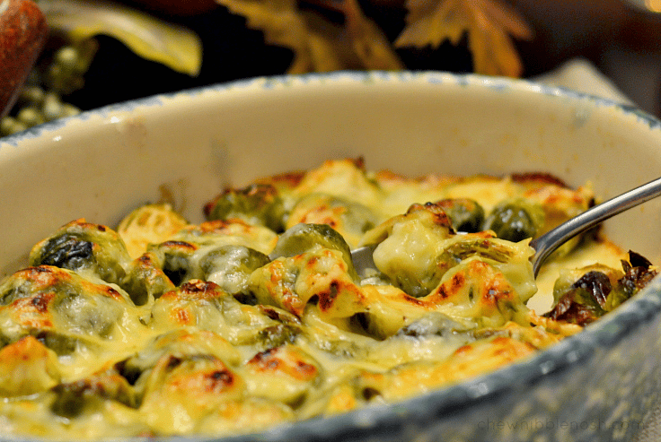 Brussels Sprouts Gratin