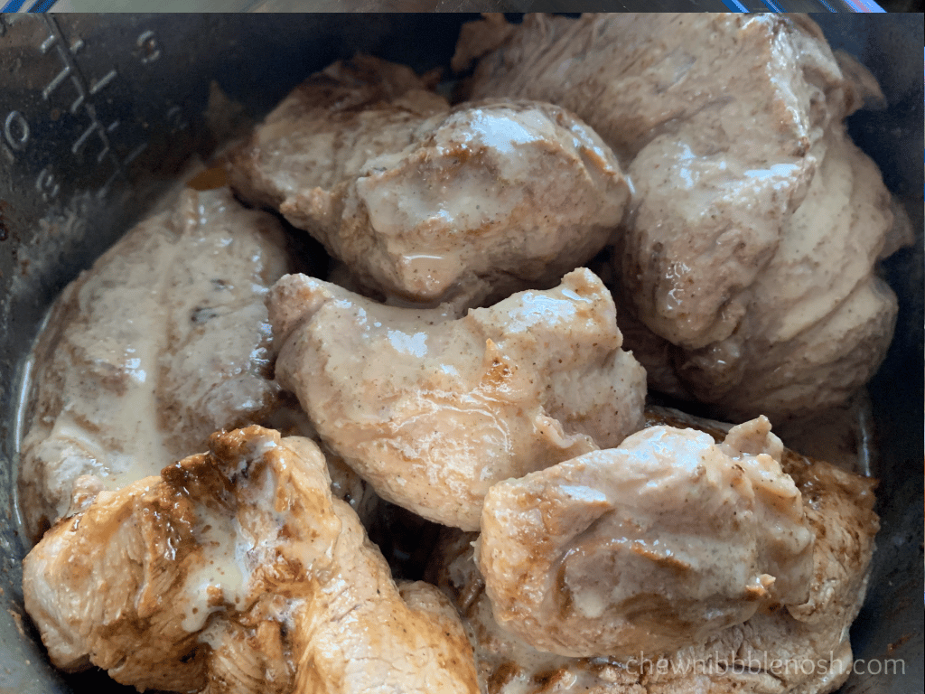 Garlicky cuban pork online instant pot